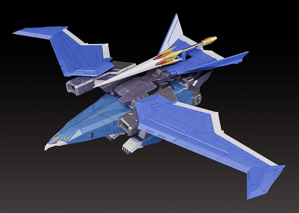 Dancouga - Super Beast Machine God Maqueta Diecast / PVC Figura The Gattai Black Wing 20 cm - Z POP Toys