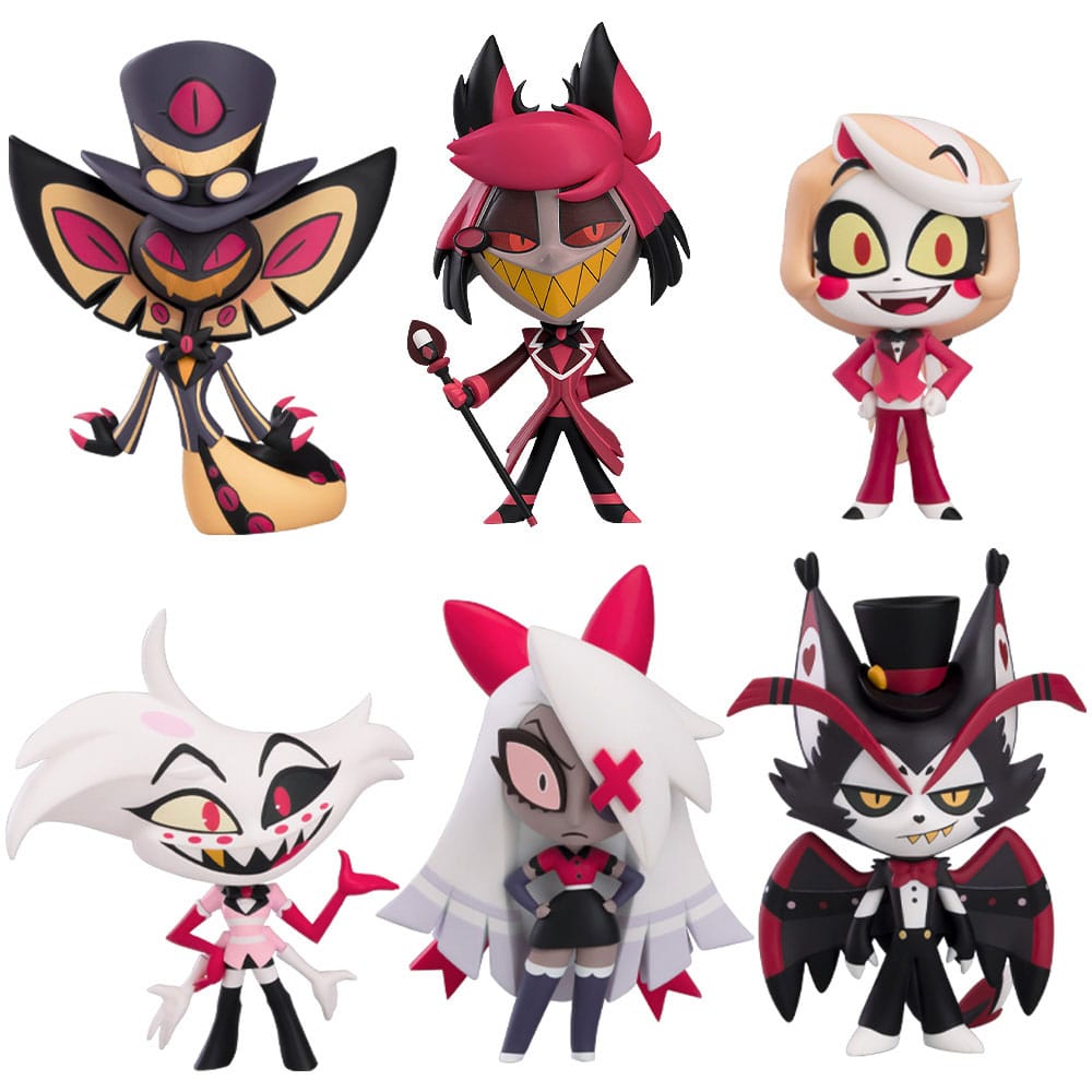 Hazbin Hotel figuras PVC 8 cm Cajas Sorpresa Surtido (6)
