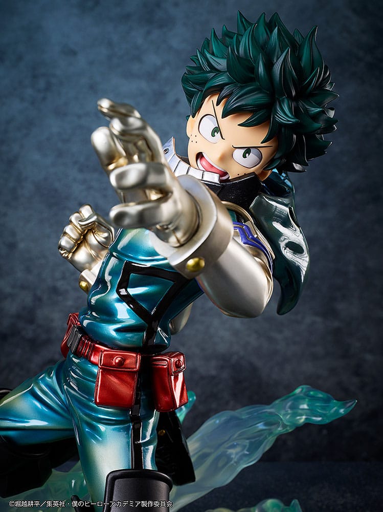 My Hero Academia Estatua PVC 1/4 Izuku Midoriya: Metallic Ver. 35 cm