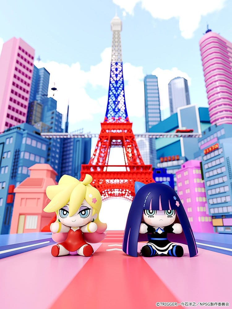 New Panty & Stocking with Garterbelt Figura Chibi Huggy Good Smile Stocking 6 cm