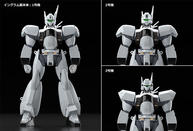 Patlabor 2: The Movie Maqueta Plastic Model Kit Moderoid 1/60 AV-98 Ingram Reactive Armor 13 cm