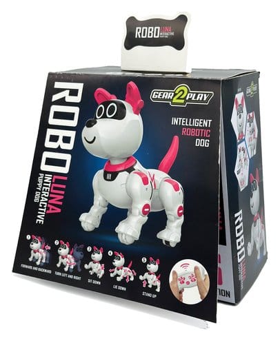 Gear2Play Robot Interactivo Robo Luna Puppy
