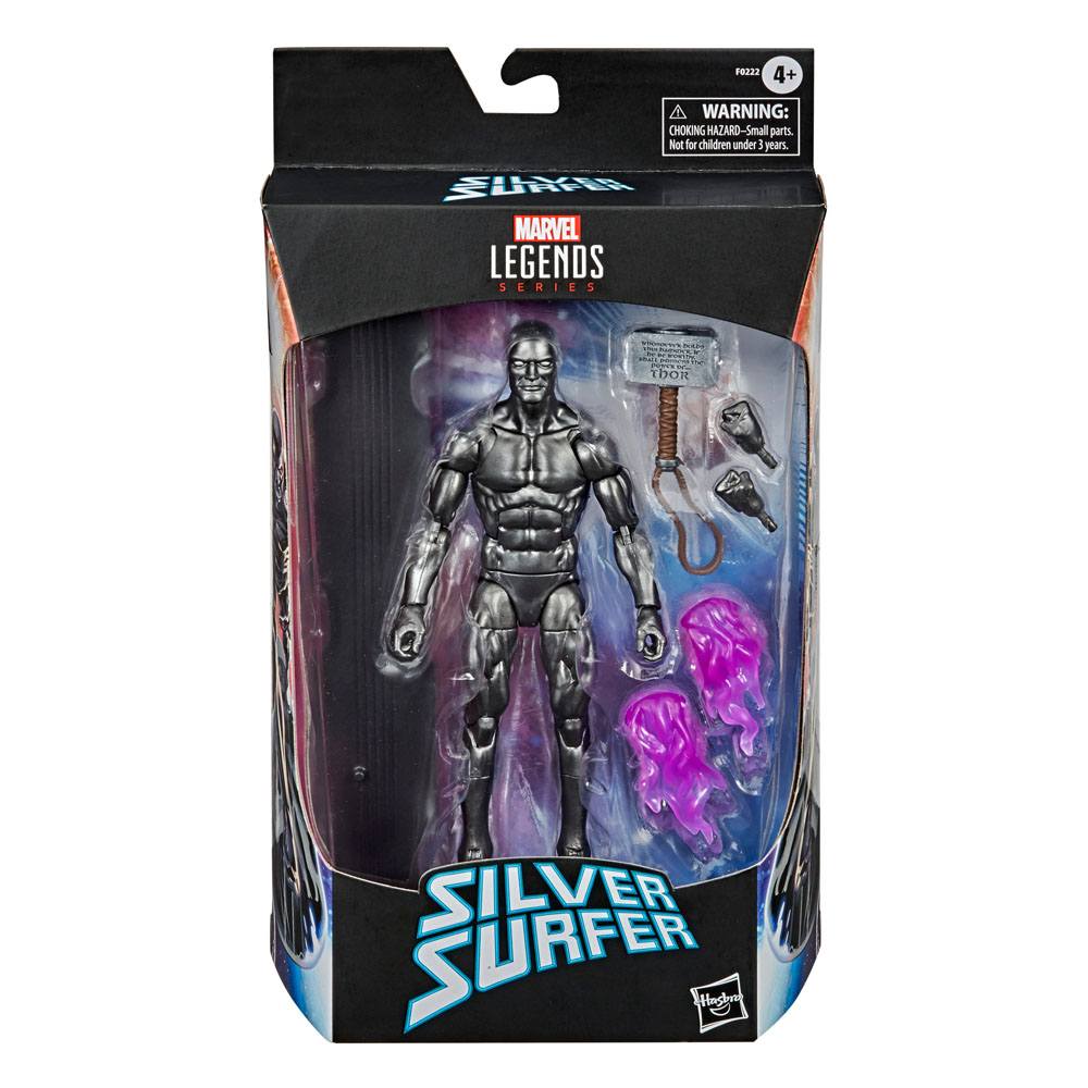 Marvel Legends Series Figura 2021 Silver Surfer with Mjolnir 15 cm