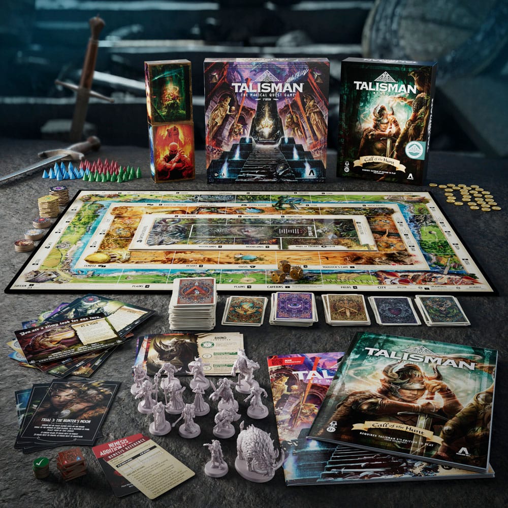 Talisman: Nemesis Expansión del Juego de Mesa Call of the Hunt *Edición Inglés*