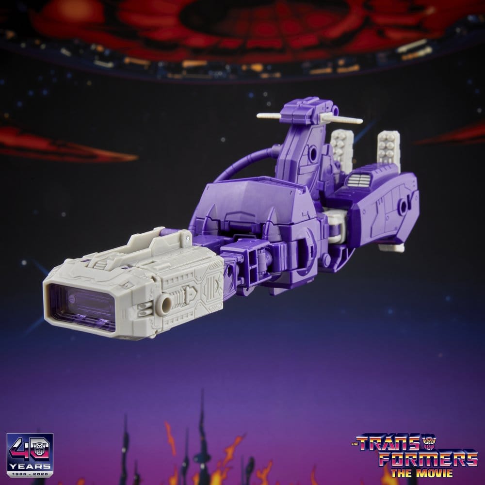The Transformers: The Movie Studio Series Voyager Class Figura Shockwave 17 cm