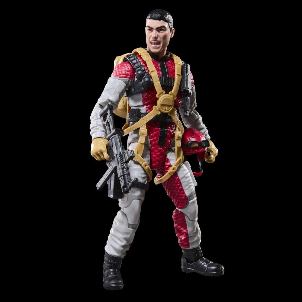 GI Joe Classified Series Retro Figura David "Crazylegs" Thomas 15 cm