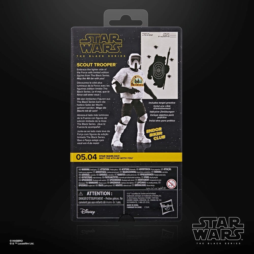 Star Wars Black Series Figura Scout Trooper May the 4th Be With You 15 cm