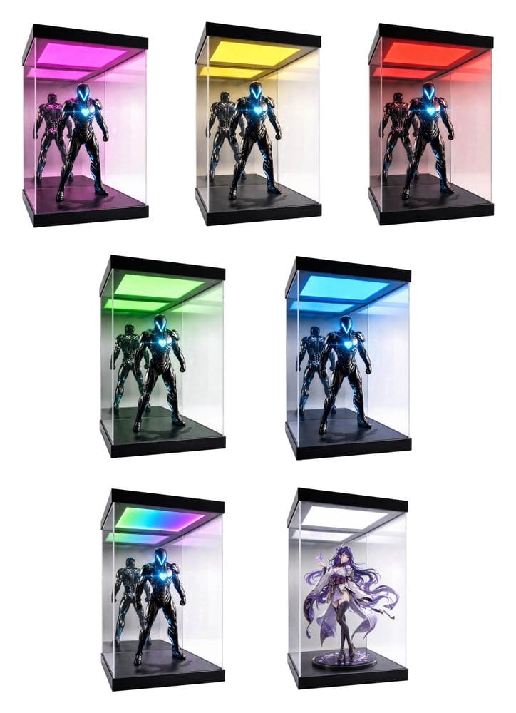 Hero Stage Shine and Slide Acrylic 1/6 Figuras Display Case