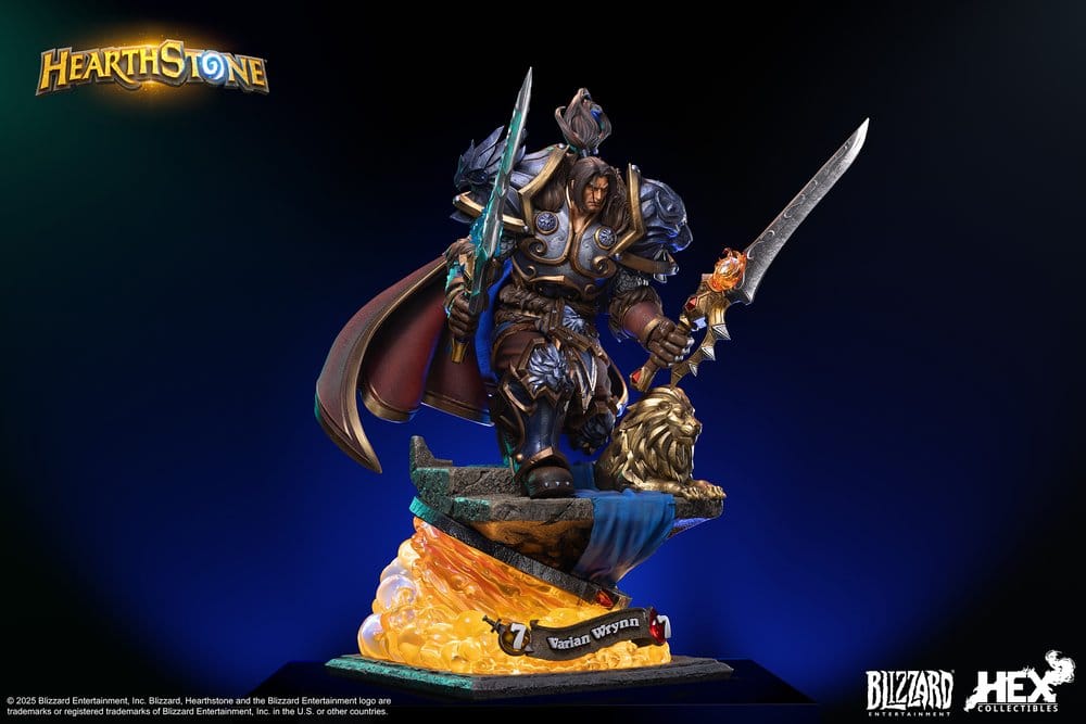 Hearthstone Estatua 1/6 Varian Wrynn 52 cm
