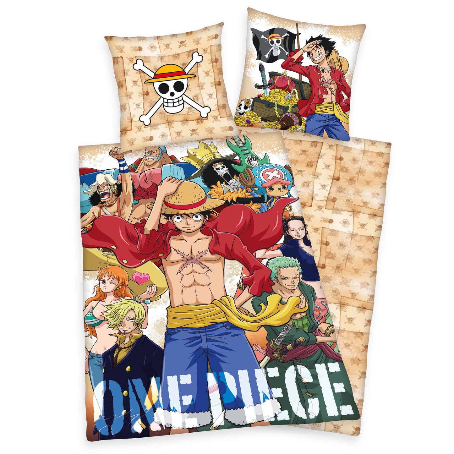 One Piece Funda Nórdica Crew 135 x 200 cm / 80 x 80 cm
