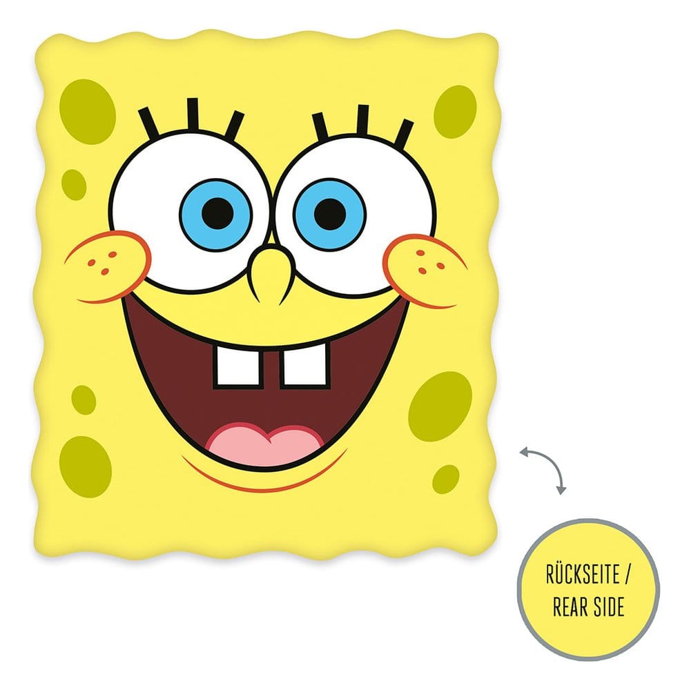 SpongeBob Almohada Spongbob Head 27 x 31 cm