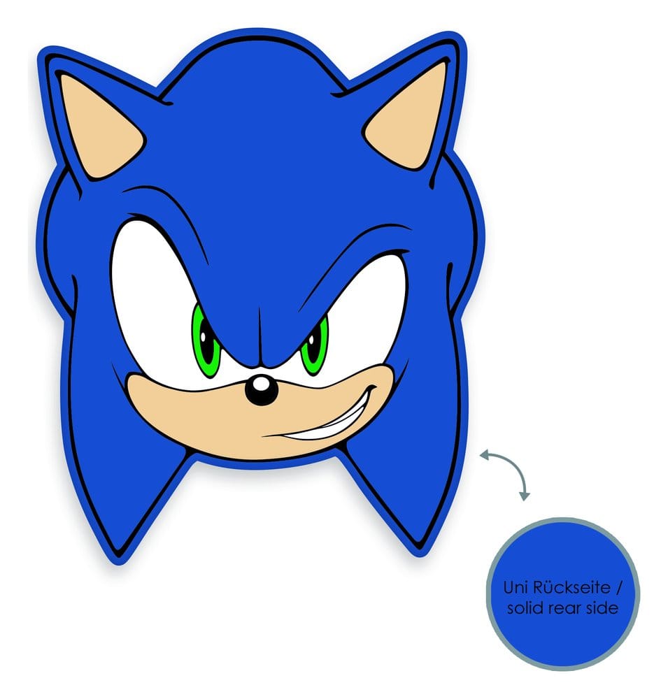 Sonic Almohada Sonic Cabeza 36 cm