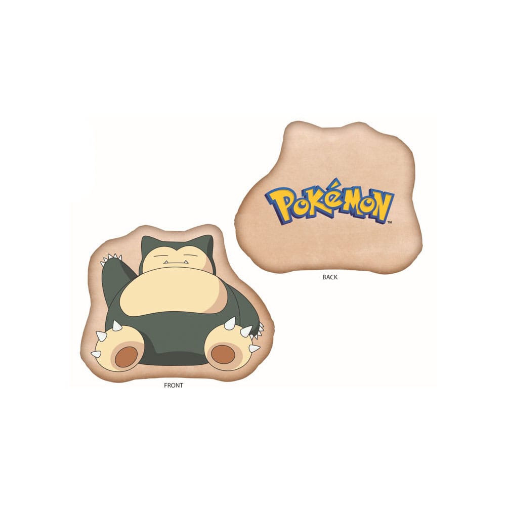 Pokemon Almohada Snorlax marrón 36 cm