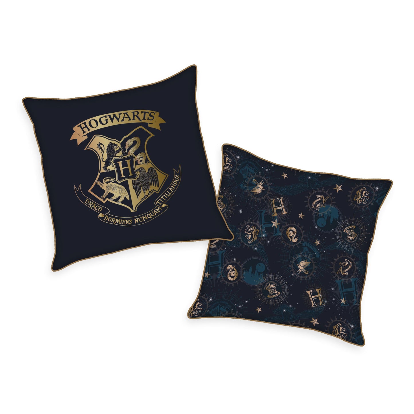Harry Potter Soft Velboa almohada Hogwarts 40 x 40 cm