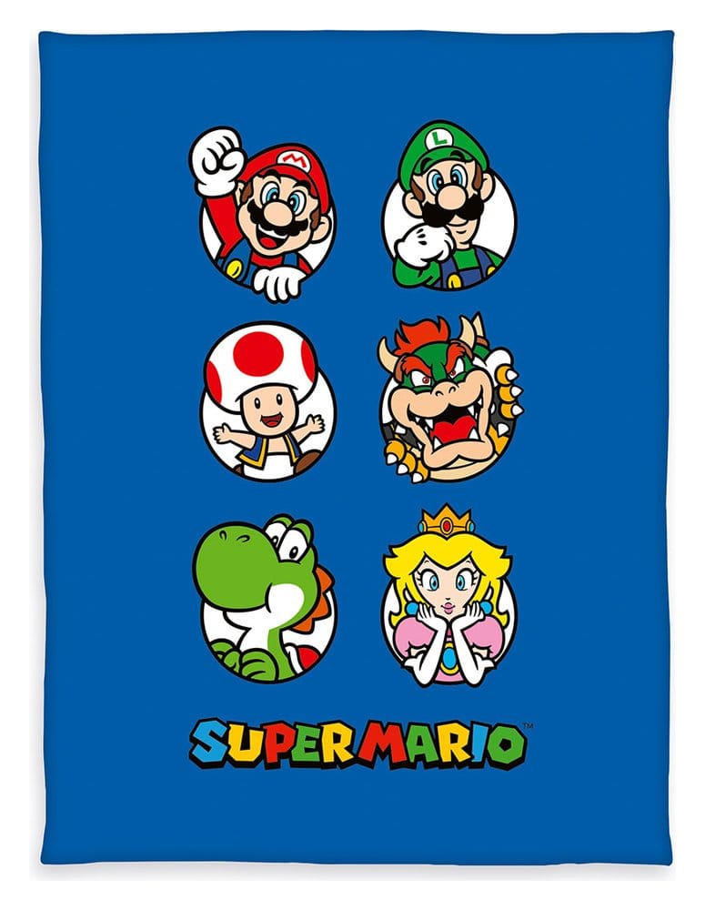 Super Mario Manta Polar blue 150 x 290 cm