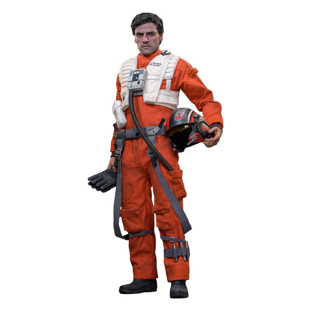 Star Wars Figura 1/6 Poe Dameron 30 cm - HOT TOYS FIGURA - Vista detallada