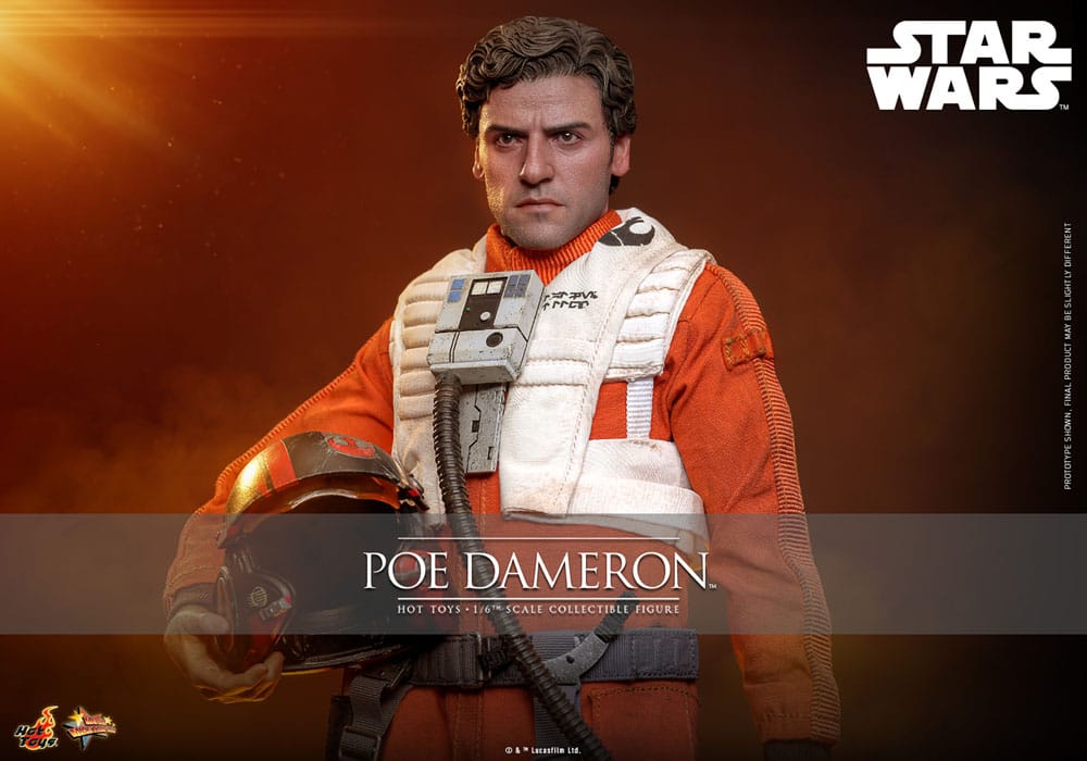 Star Wars Figura 1/6 Poe Dameron 30 cm