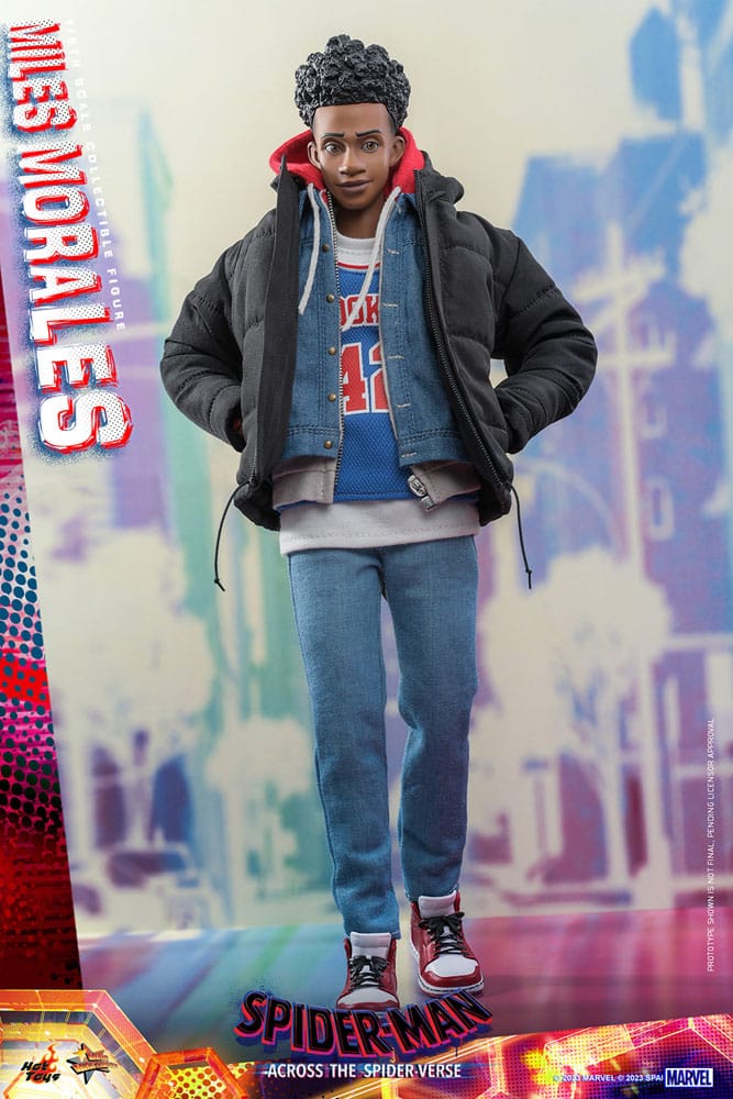 Spider-Man: Cruzando el Multiverso Figura Movie Masterpiece 1/6 Miles Morales 29 cm