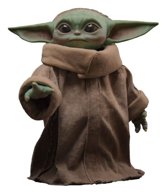 Star Wars: The Mandalorian Figura tamaño real Life-Size Masterpiece Grogu 37 cm - HOT TOYS FIGURA - Vista detallada