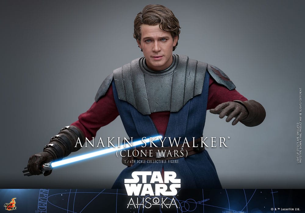 Star Wars:: The Clone Wars Figura 1/6 Anakin Skywalker 31 cm