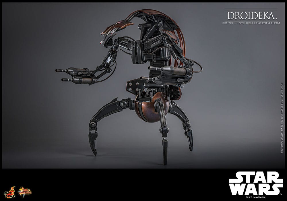 Star Wars Episode I Figura Movie Masterpiece 1/6 Droideka 27 cm