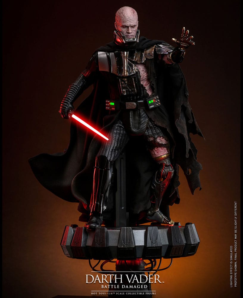 Star Wars Figura 1/6 Darth Vader (Battle Damaged) 35 cm