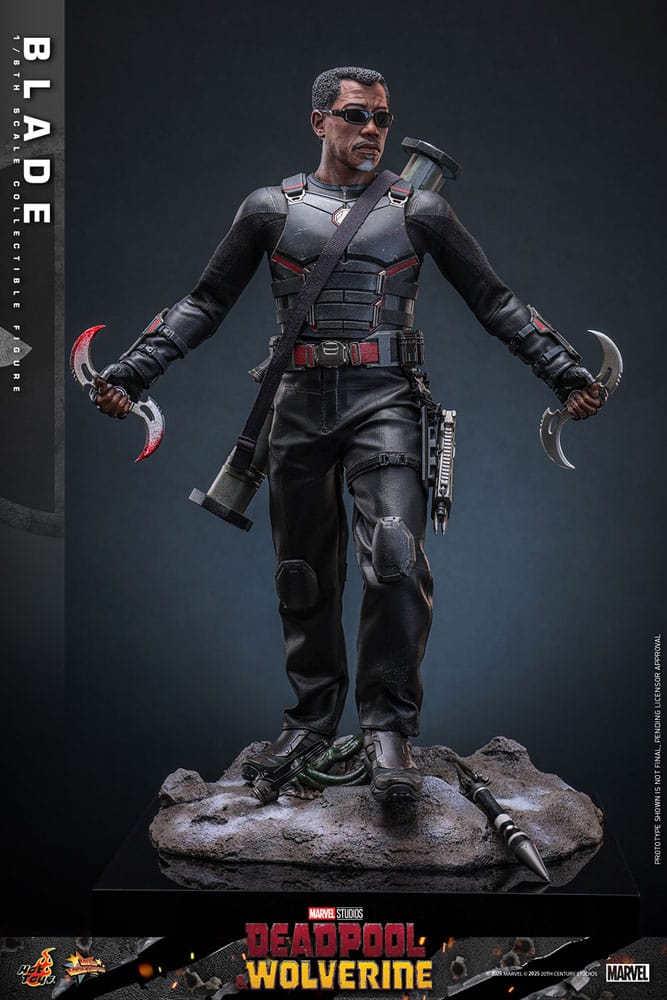Deadpool & Wolverine Movie Masterpiece 1/6 Blade 30 cm - Z POP Toys