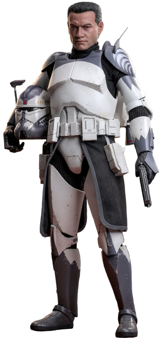 Star Wars: The Clone Wars Figura 1/6 Clone Commander Wolffe 30 cm - HOT TOYS FIGURA - Vista detallada