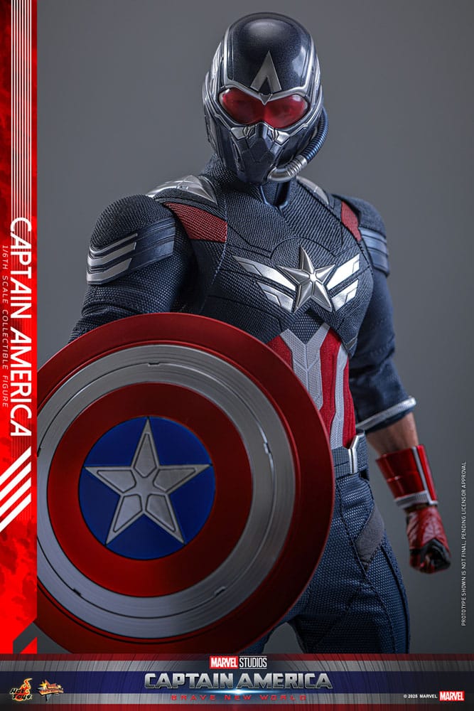Captain America: Brave New World Movie Masterpiece 1/6 Captain America 30 cm