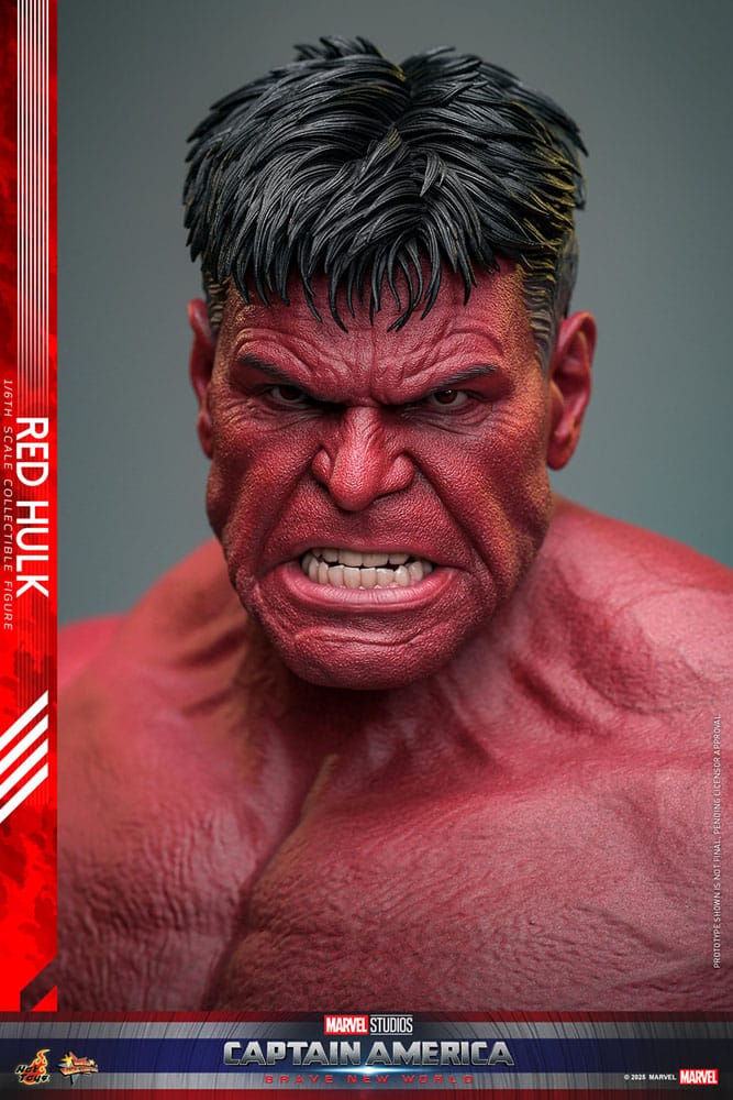 Captain America: Brave New World Figura Movie Masterpiece 1/6 Red Hulk 47 cm - Z POP Toys