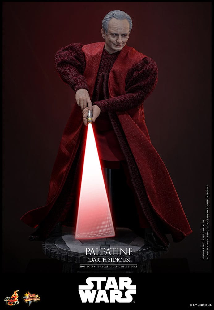 Star Wars: Episodio III - La venganza de los Sith Figura 1/6 Palpatine (Darth Sidious) 29 cm