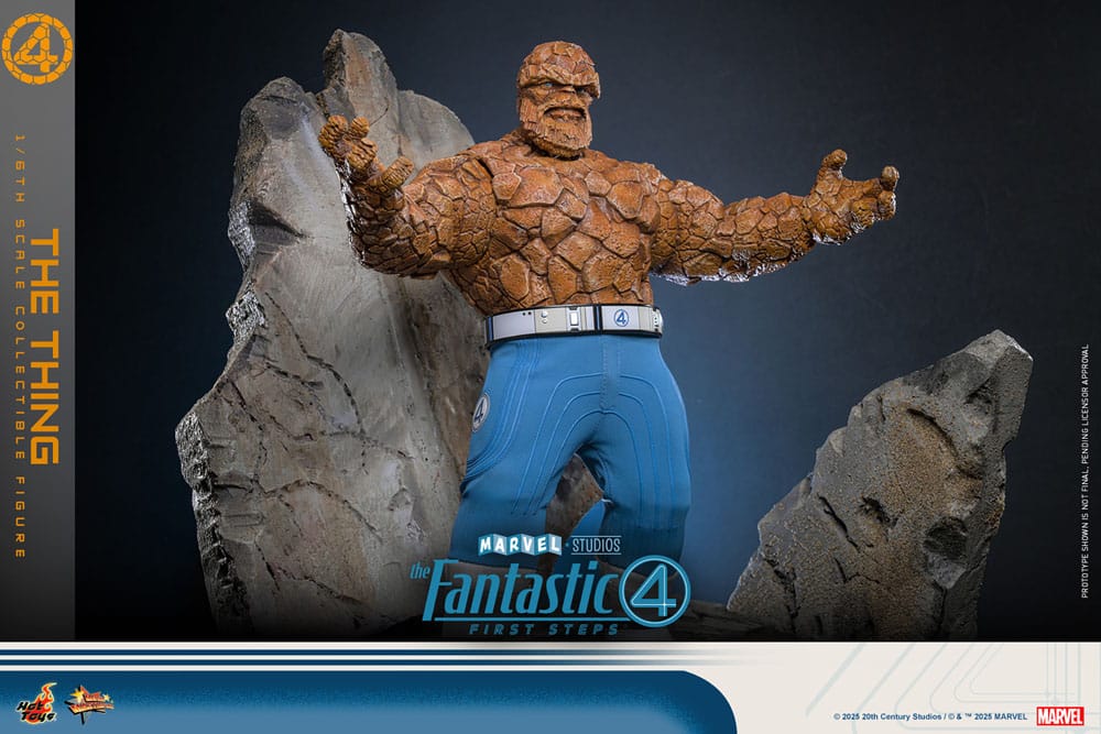 Los Cuatro Fantásticos: primeros pasos Figura Movie Masterpiece 1/6 The Thing 31 cm