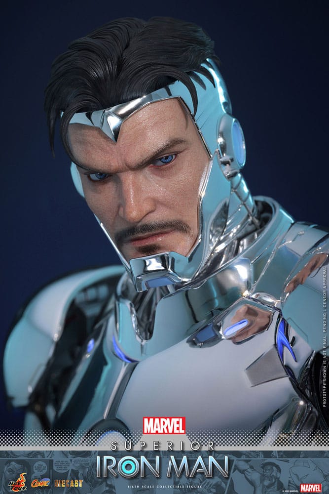 Marvel Figura Diecast Comic Masterpiece 1/6 Superior Iron Man 32 cm