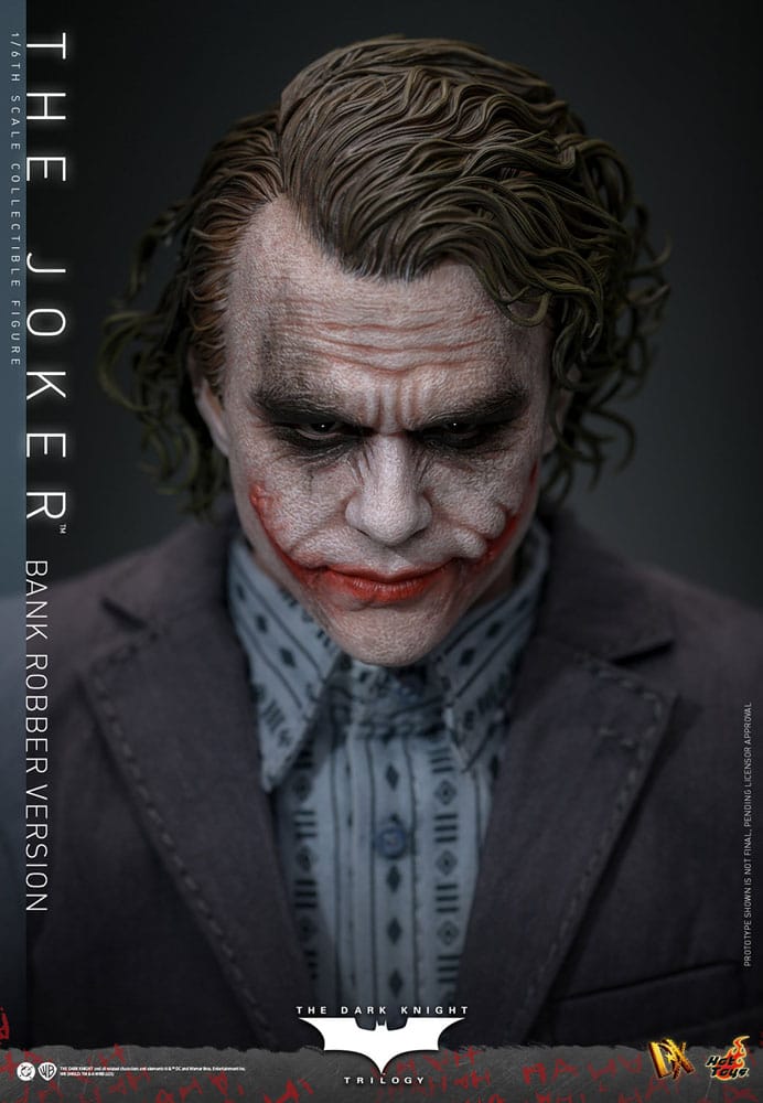 El Caballero oscuro Figura DX 1/6 The Joker (Bank Robber Version) 30 cm - Z POP Toys