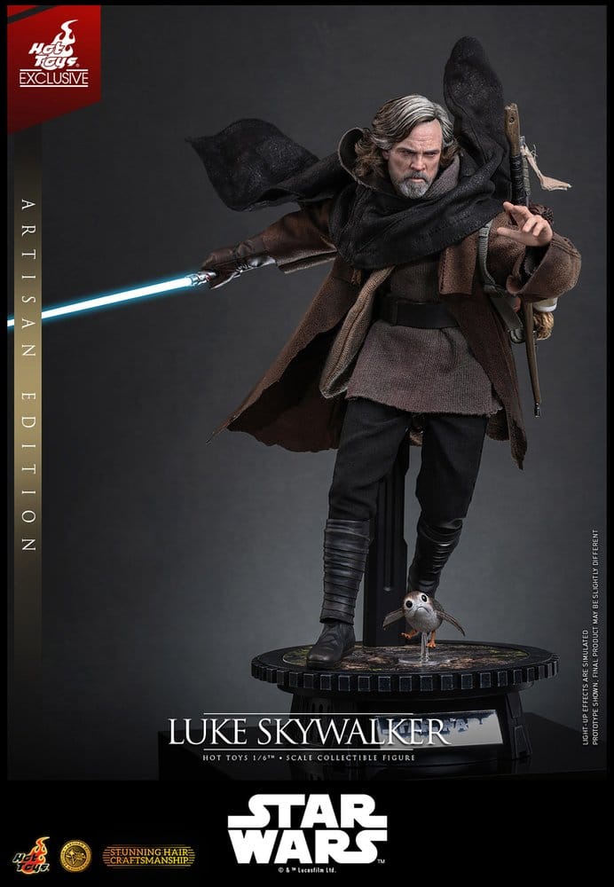 Star Wars: Los Últimos Jedi Movie Masterpiece Figura 1/6 Luke Skywalker (Artisan Edition) 29 cm