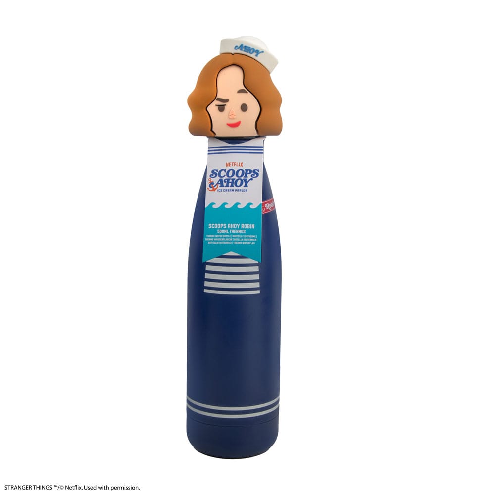 Stranger Things Botella de agua Scoops Ahoy Robin 500 ml
