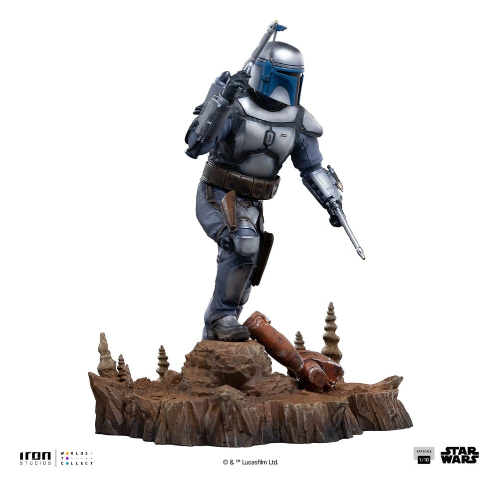 Star Wars Jango Fett Art Scale Estatua 1/10 Jango Fett 21 cm