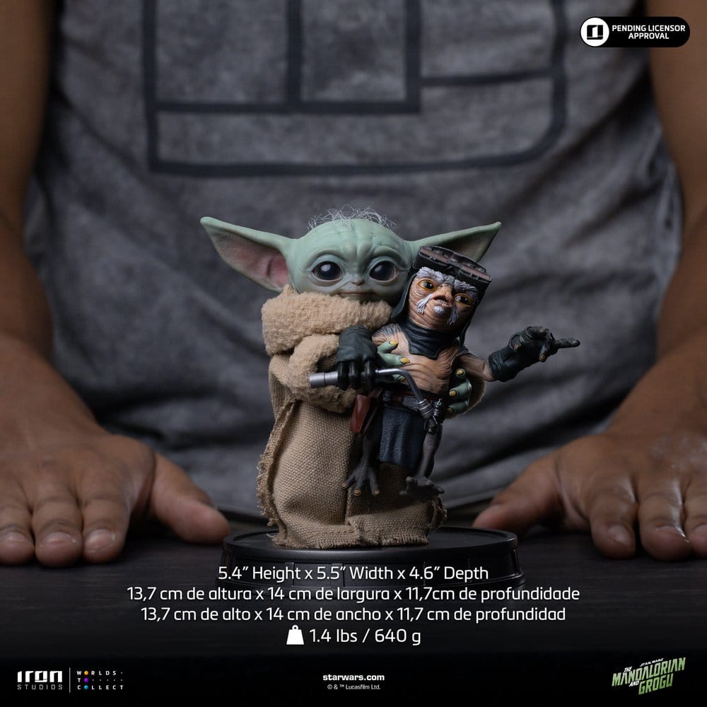 The Mandalorian & Grogu Grogu Collection Estatua Grogu No Squeezy
