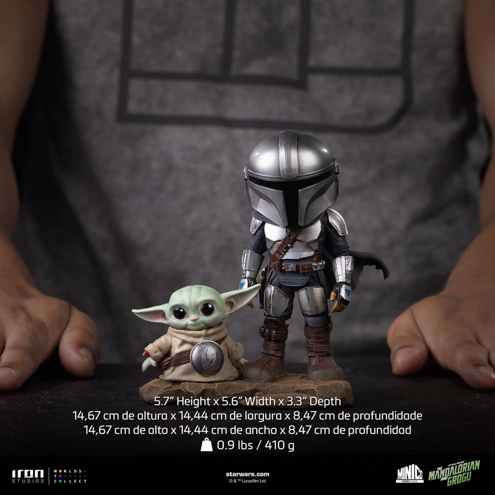 The Mandalorian & Grogu MiniCo Figura The Mandalorian and Grogu