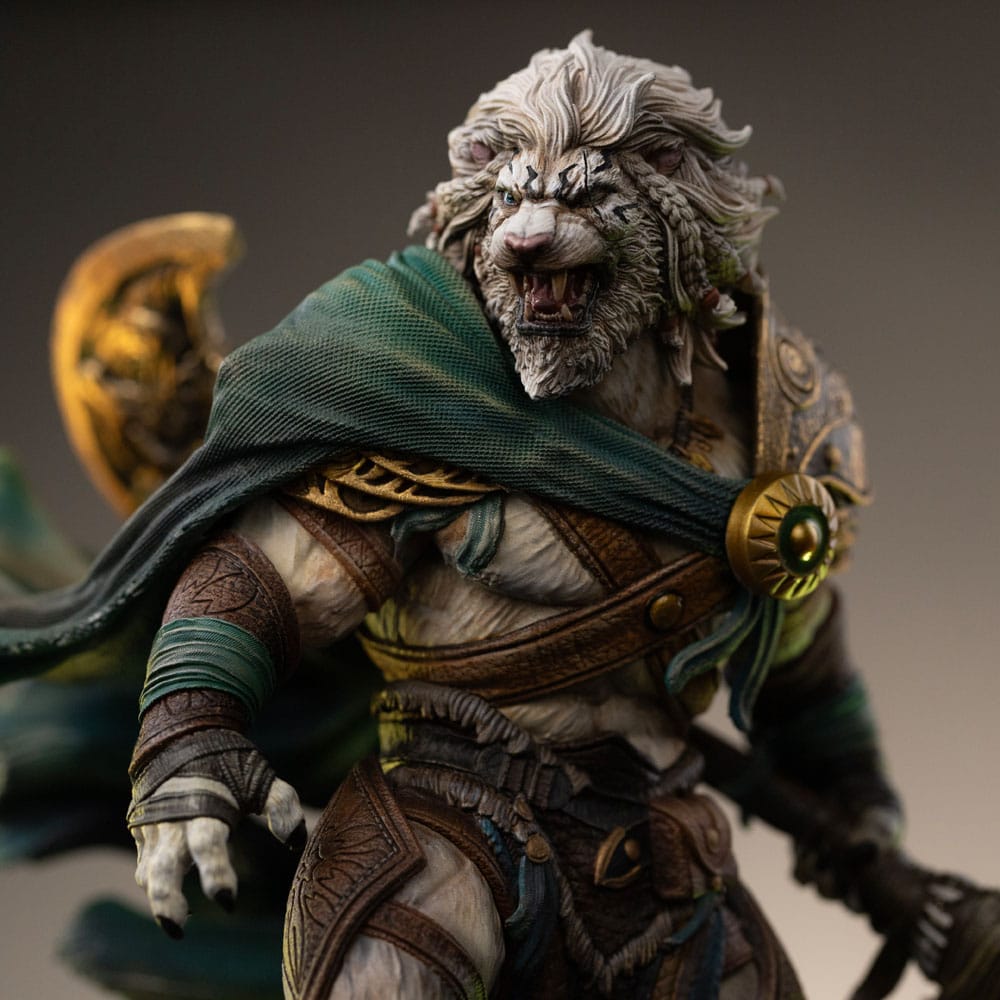 Magic The Gathering Estatua 1/10 Art Scale Ajani Goldmane 26 cm - Z POP Toys