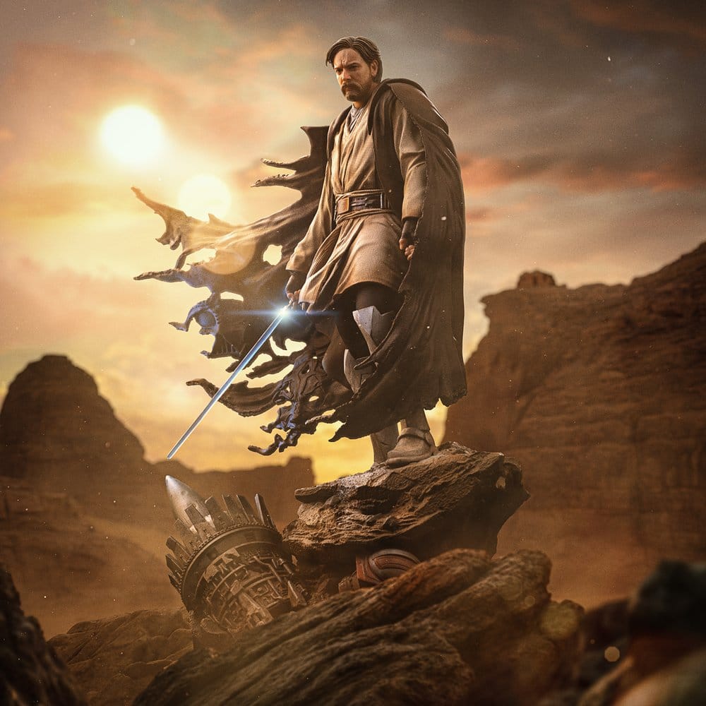 Star Wars Estatua 1/10 Art Scale Obi-Wan Signatures 26 cm