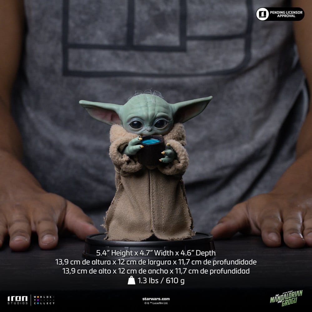 The Mandalorian & Grogu Grogu Collection Estatua Grogu Always Hungry