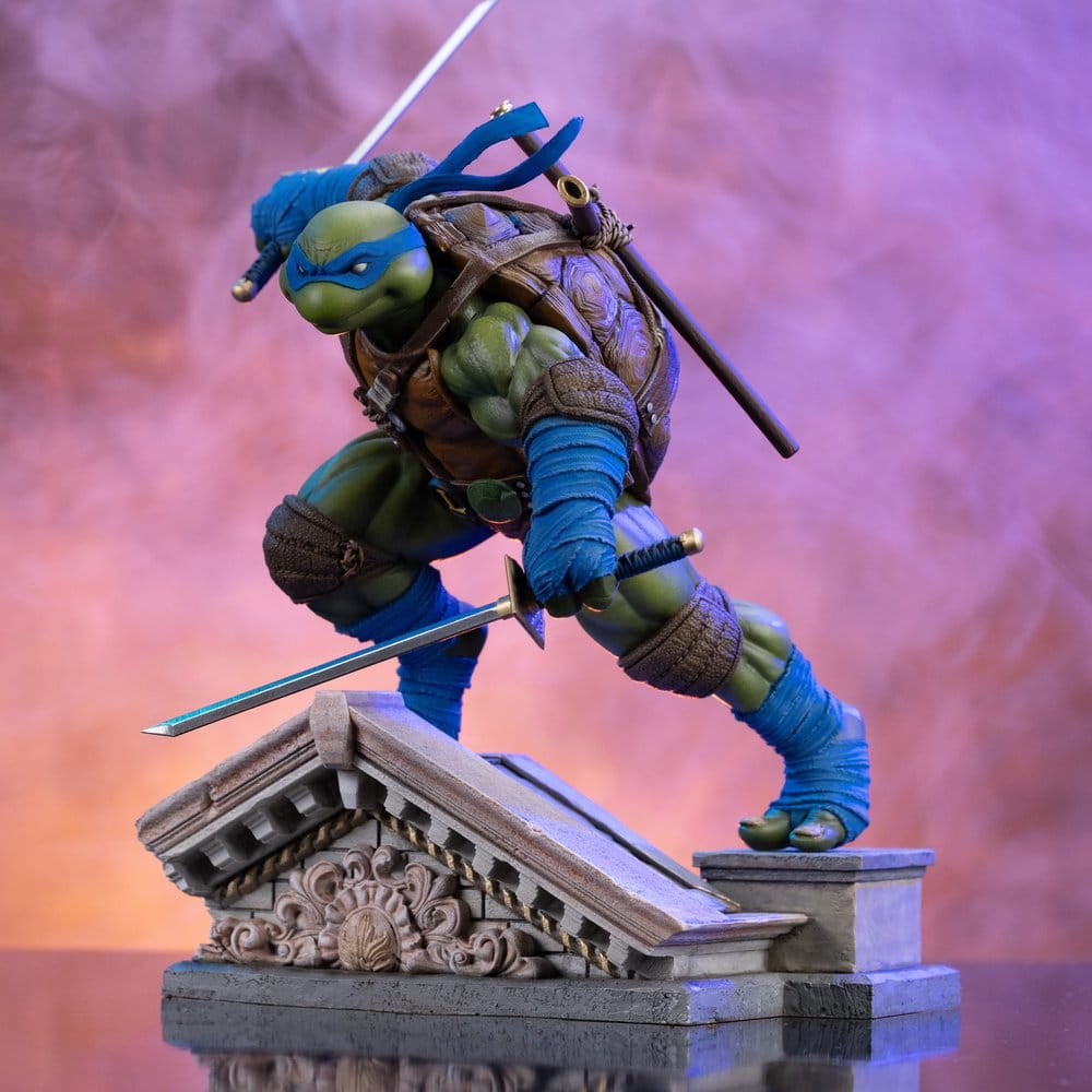 Las Tortugas Ninja Estatua 1/10 Art Scale Leonardo Unleashed 22 cm