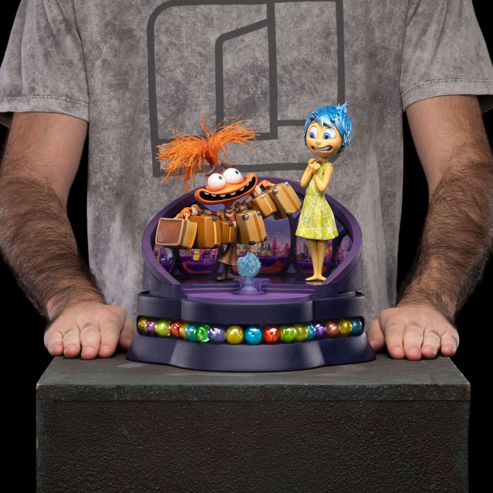 Intensa-Mente 2 Estatua 1/10 Deluxe Art Scale Joy and Anxiety 26 cm - Z POP Toys
