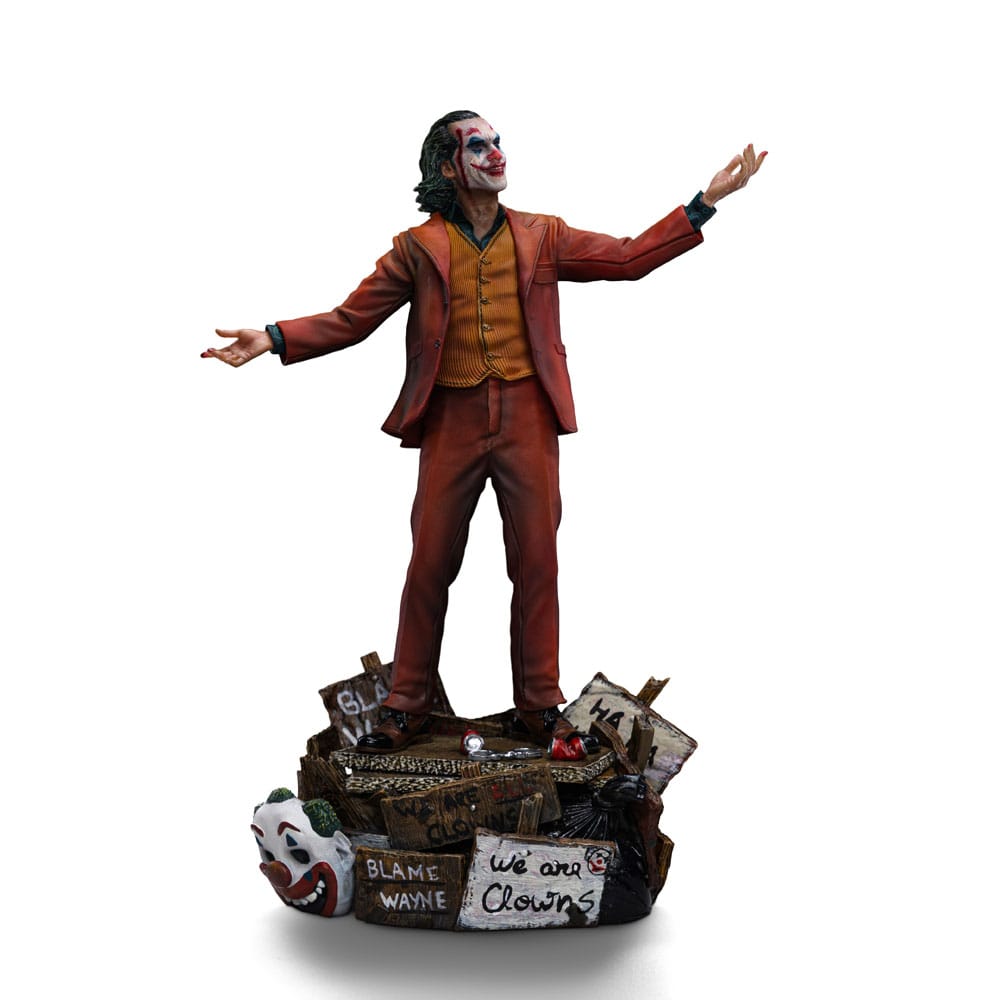 DC Comics Estatua Art Scale Deluxe 1/10 Joker (Arthur Fleck) 19 cm - Z POP Toys