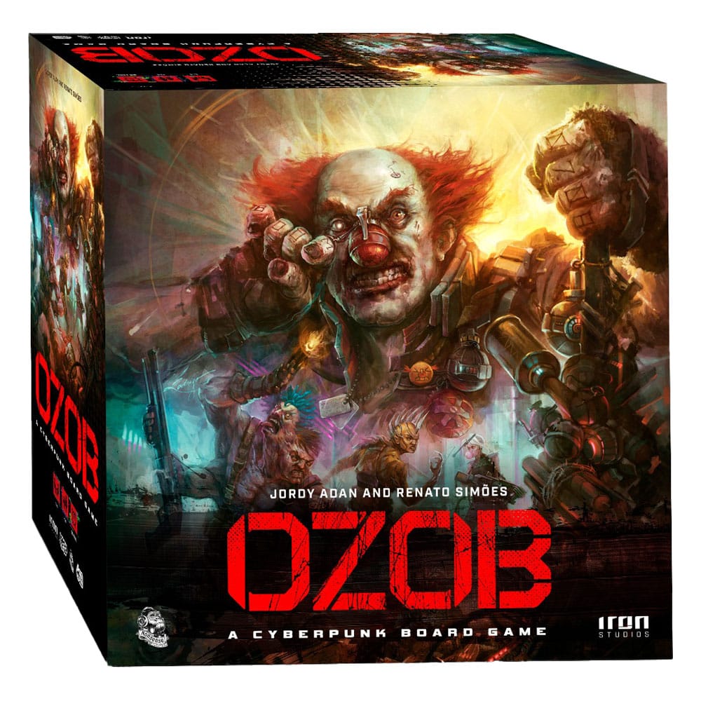 Ozob: A Cyberpunk Board Game juego de mesa *Edición Inglés* - Z POP Toys