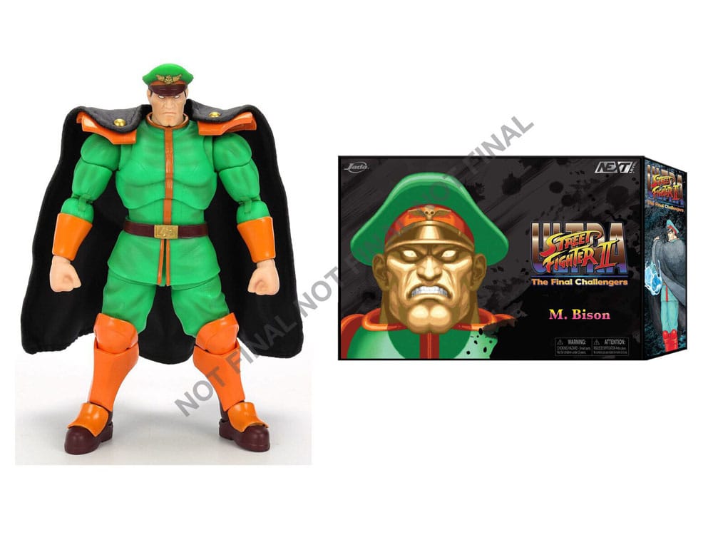 Ultra Street Fighter II: The Final Challengers Figura 1/12 M. Bison Deluxe 15 cm