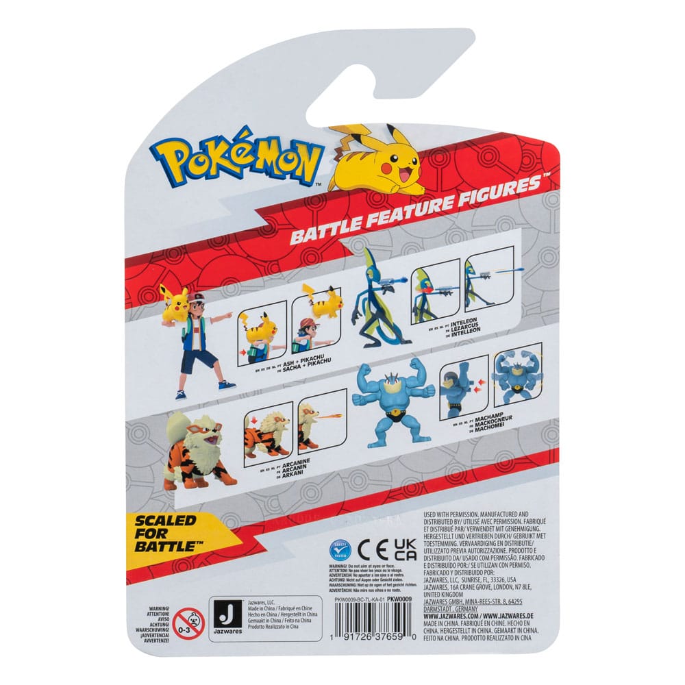 Pokémon Figura Battle Arcanine 11,5 cm