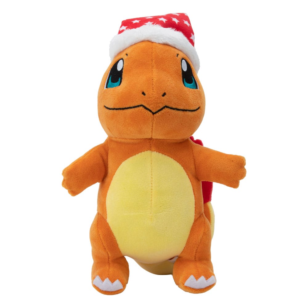 Pokémon Peluche Charmander Gorro de Navidad 20 cm