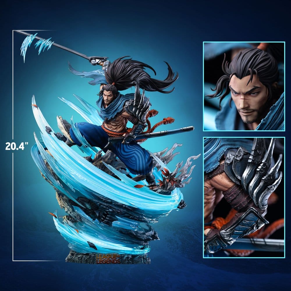 League of Legends Estatua The Unforgiven Yasuo 52 cm